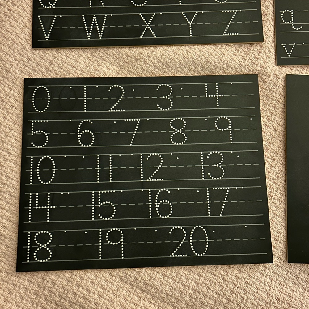Set of 4 chalkboards - Picture 4 of 5
